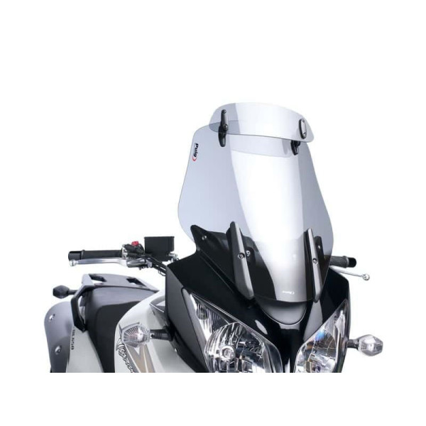 Puig Touring Screen With Extender Light Smoke